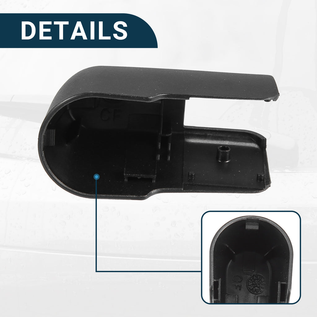 Rear Windshield Wiper Arm Nut Cover for Mazda 3 (2014–2017)