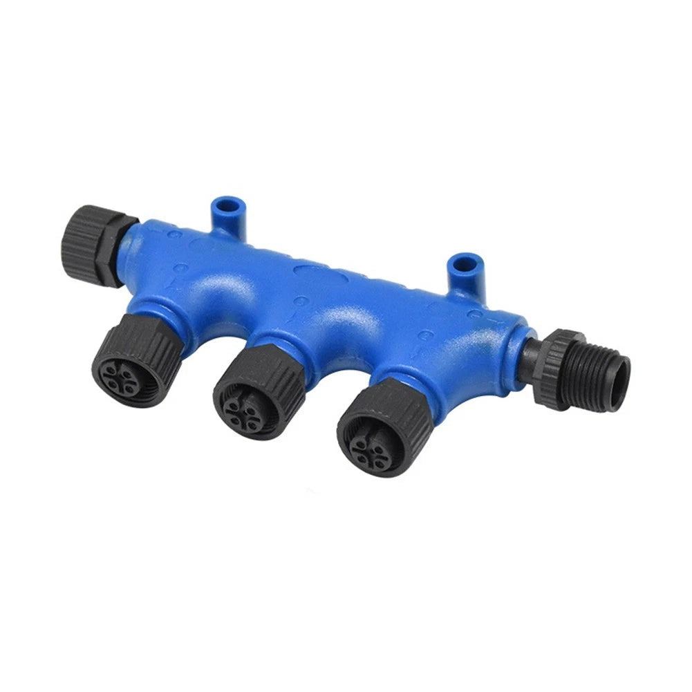 Marine T Connector for Marine Equipment (Plastic & Brass)