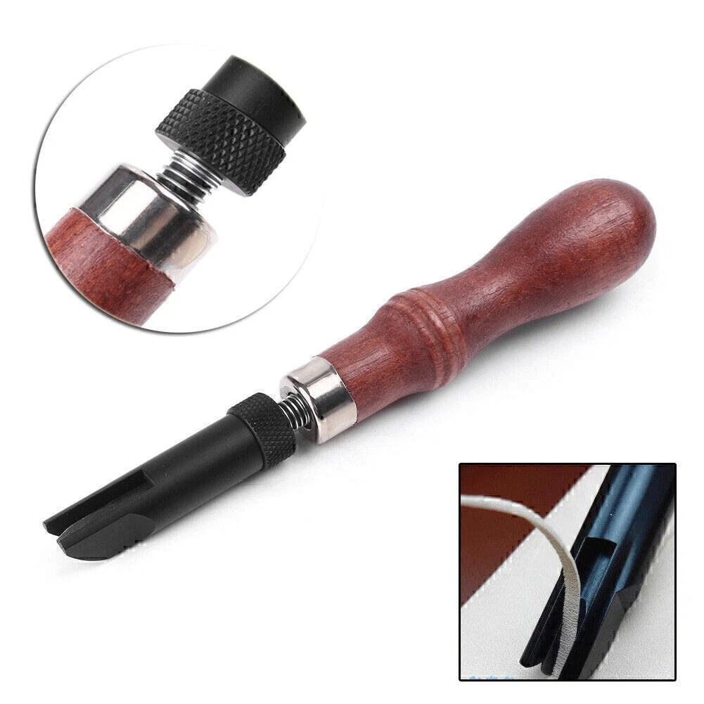 Leather Craft Adjustable V-Gouge Cutting Tool 150mm