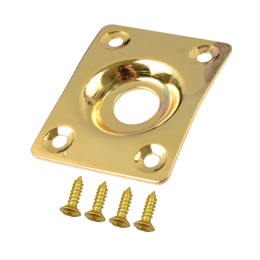Guitar Output Jack Plate for Les Paul & Tele Style Electric Guitar