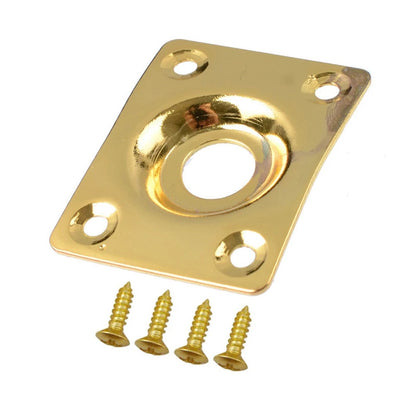 Guitar Output Jack Plate for Les Paul & Tele Style Electric Guitar