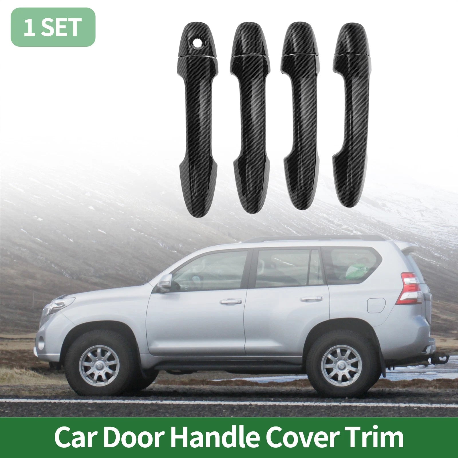 Car Door Handle Cover Trim Replacement for Toyota RAV4 (2013–2018)