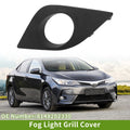 Front Left Fog Light Grill Replacement for Toyota Corolla (2014–2016)