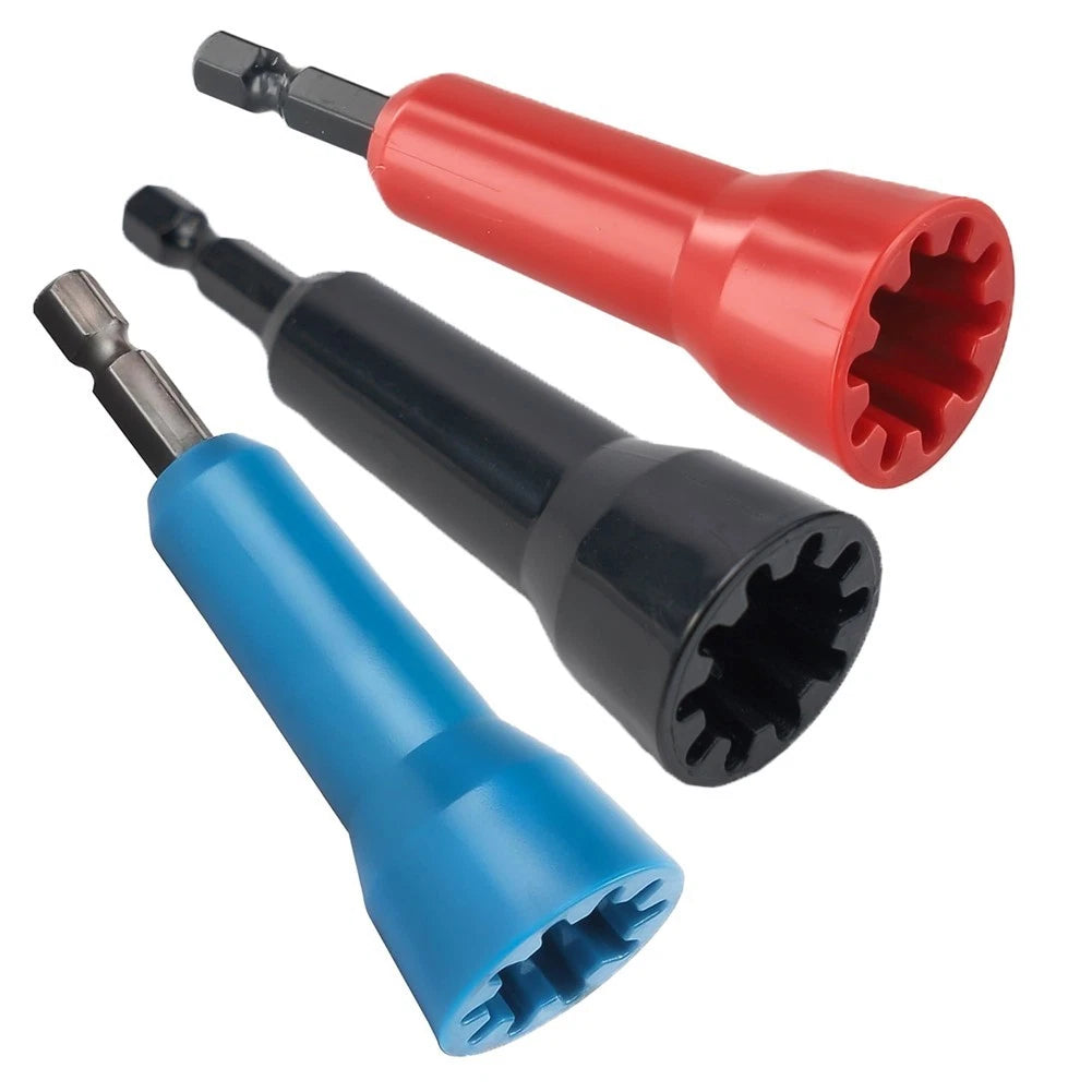 Wire Twisting Tool for Drill Drivers (Blue/Black/Red Options)