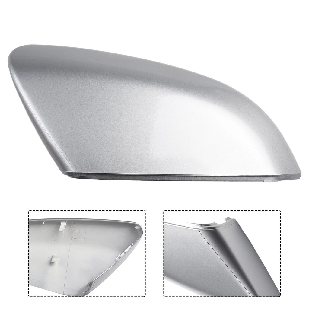 Replacement Mirror Cover Cap for Honda Civic (2016–2020) Right Side Silver