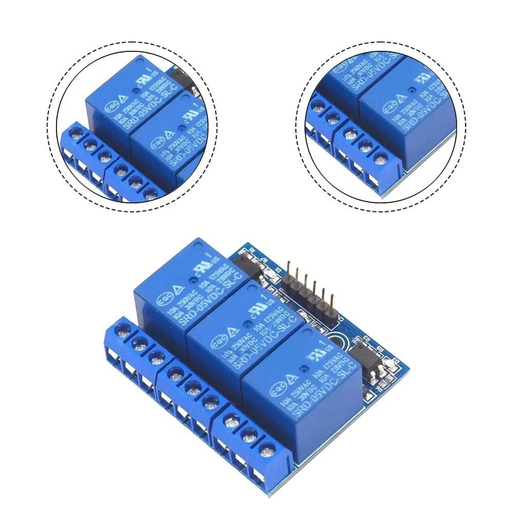 3 Channel Relay Module for Arduino (5V)