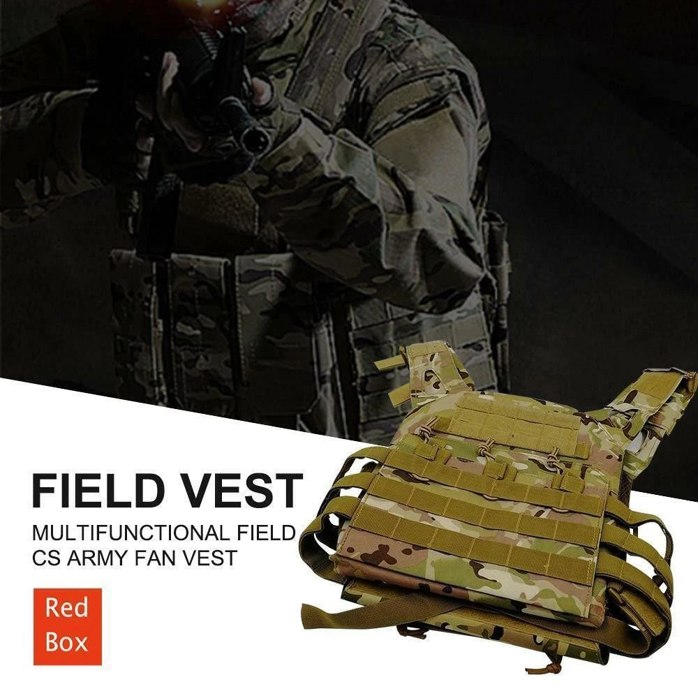 Tactical Vest JPC Molle Combat Plate Carrier for Military Airsoft (CP Camo)