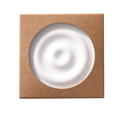 Set of 4 Absorbent Diatomaceous Earth Coasters for Desk Protection