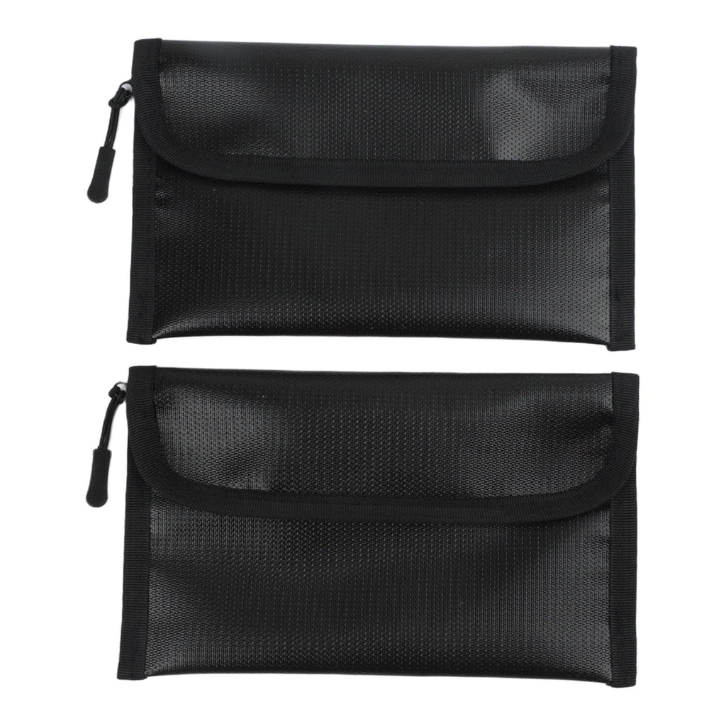 2 Pack Fireproof Pouches for Cash and Documents