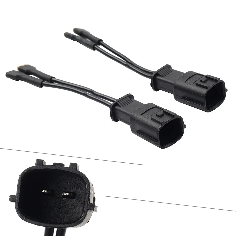 2Pcs Wiring Harness Pigtail Socket for Hyundai Car Horn Speaker