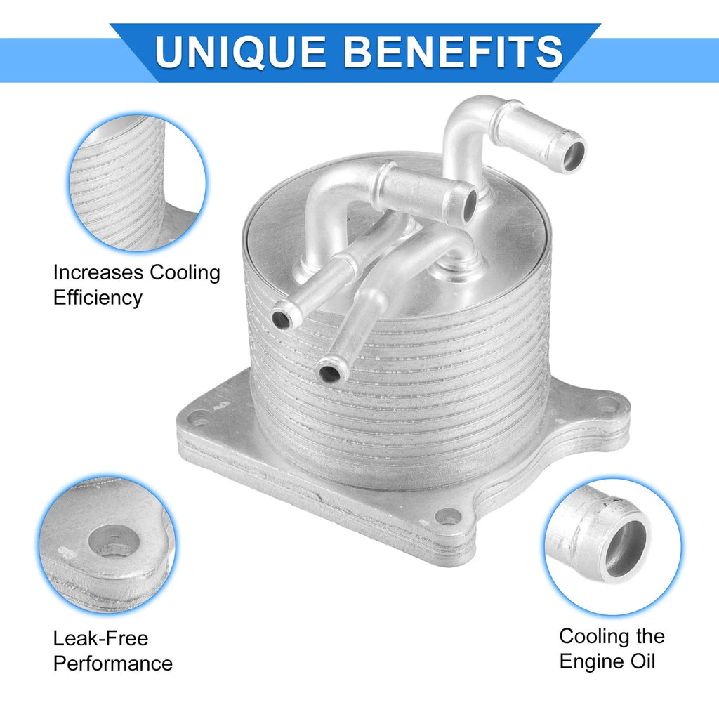 Engine Oil Cooler with Seals Replacement for Jeep Compass Patriot (2011–2023)