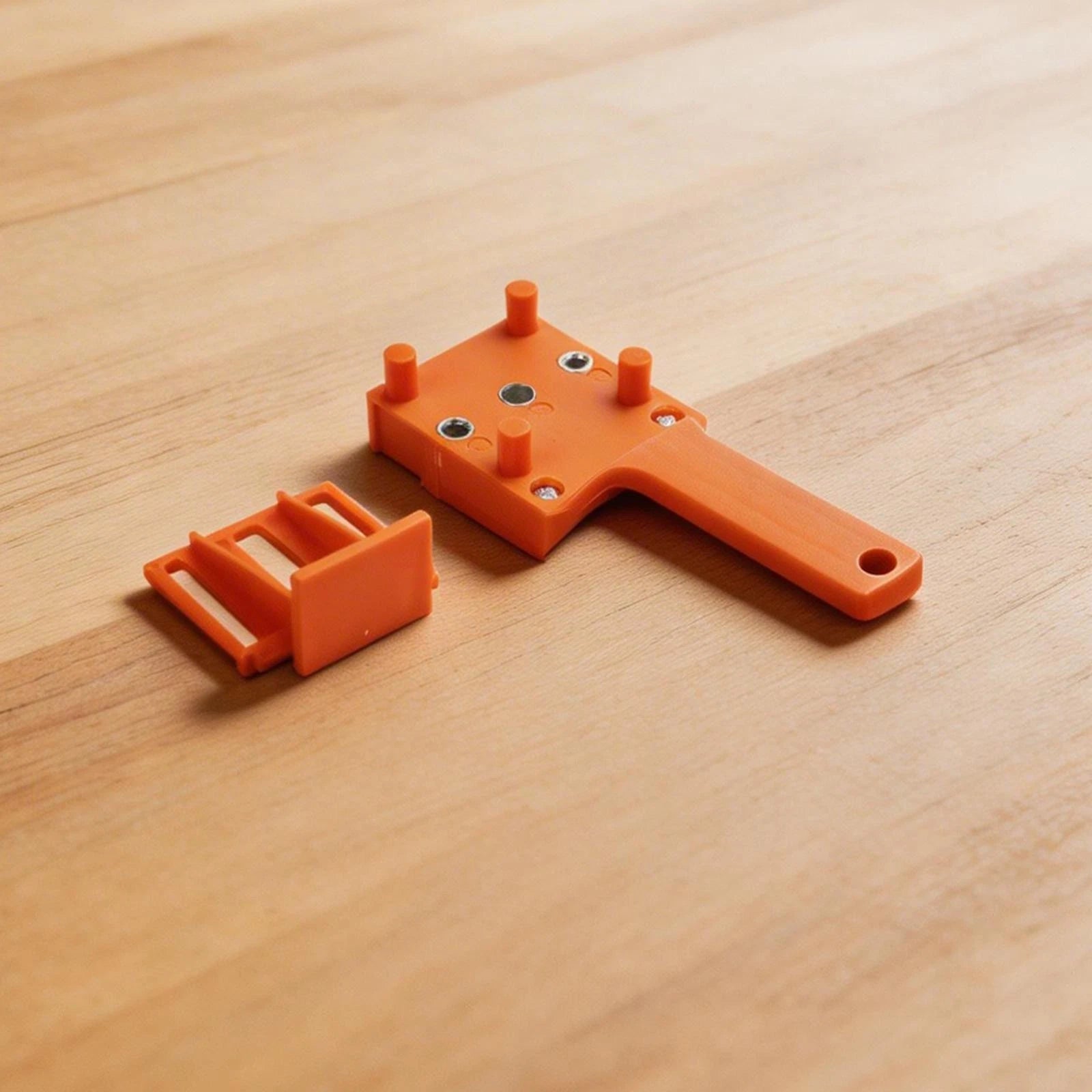Adjustable Wood Drill Locator for Precise Hole Punching (6mm, 8mm, 10mm)