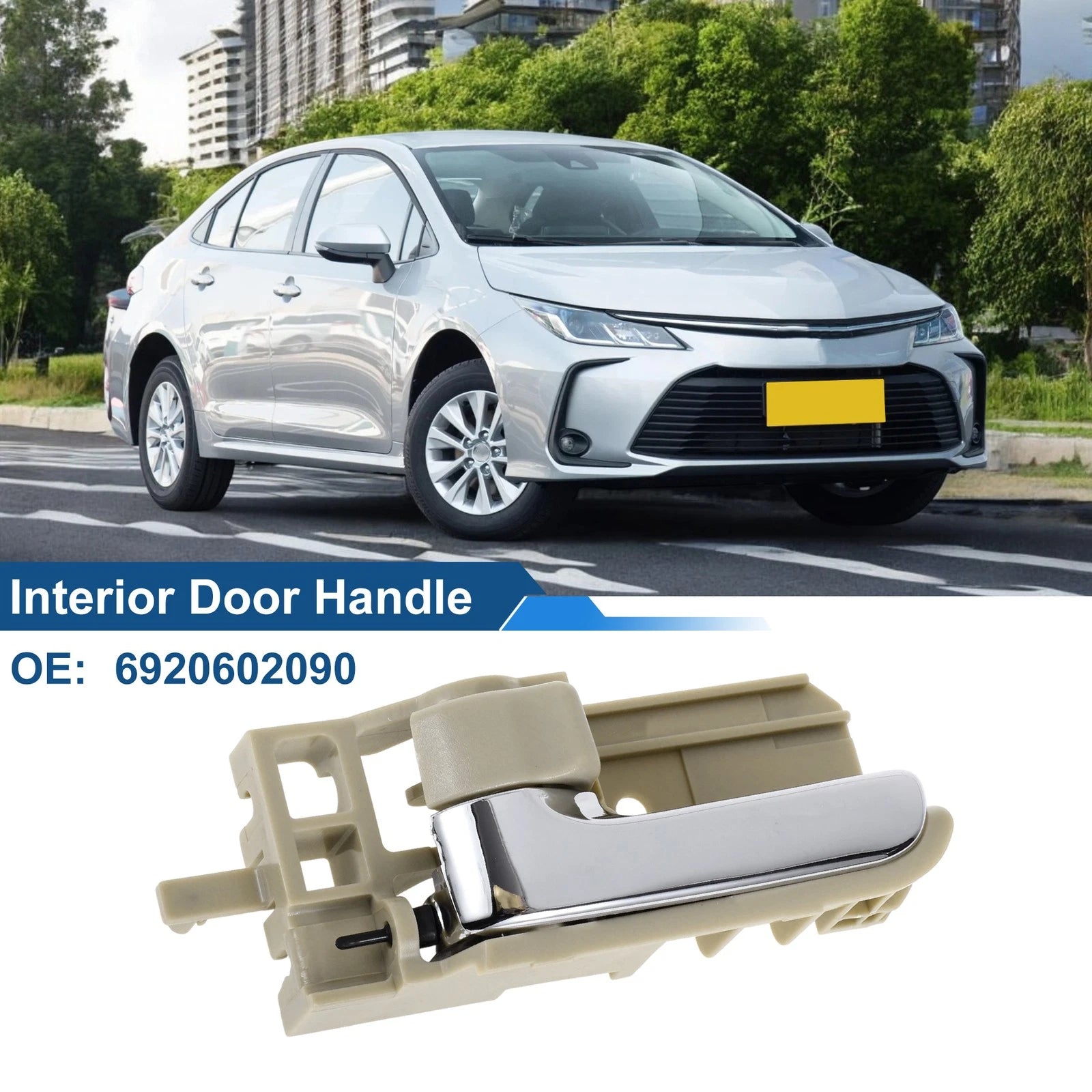Front Passenger Side Interior Door Handle for Toyota Corolla (2003–2008)