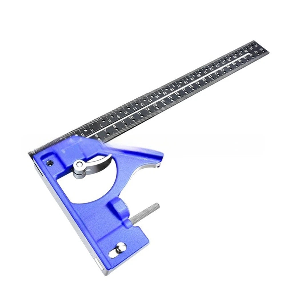 Combination Square Ruler 300mm Stainless Steel for Woodworking
