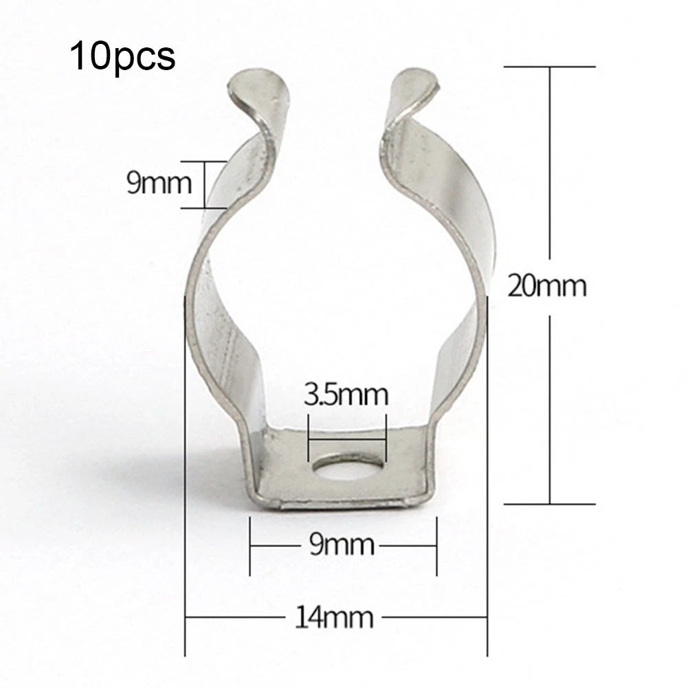 10pcs Clips Tool Holder for Various Applications (6-28mm)