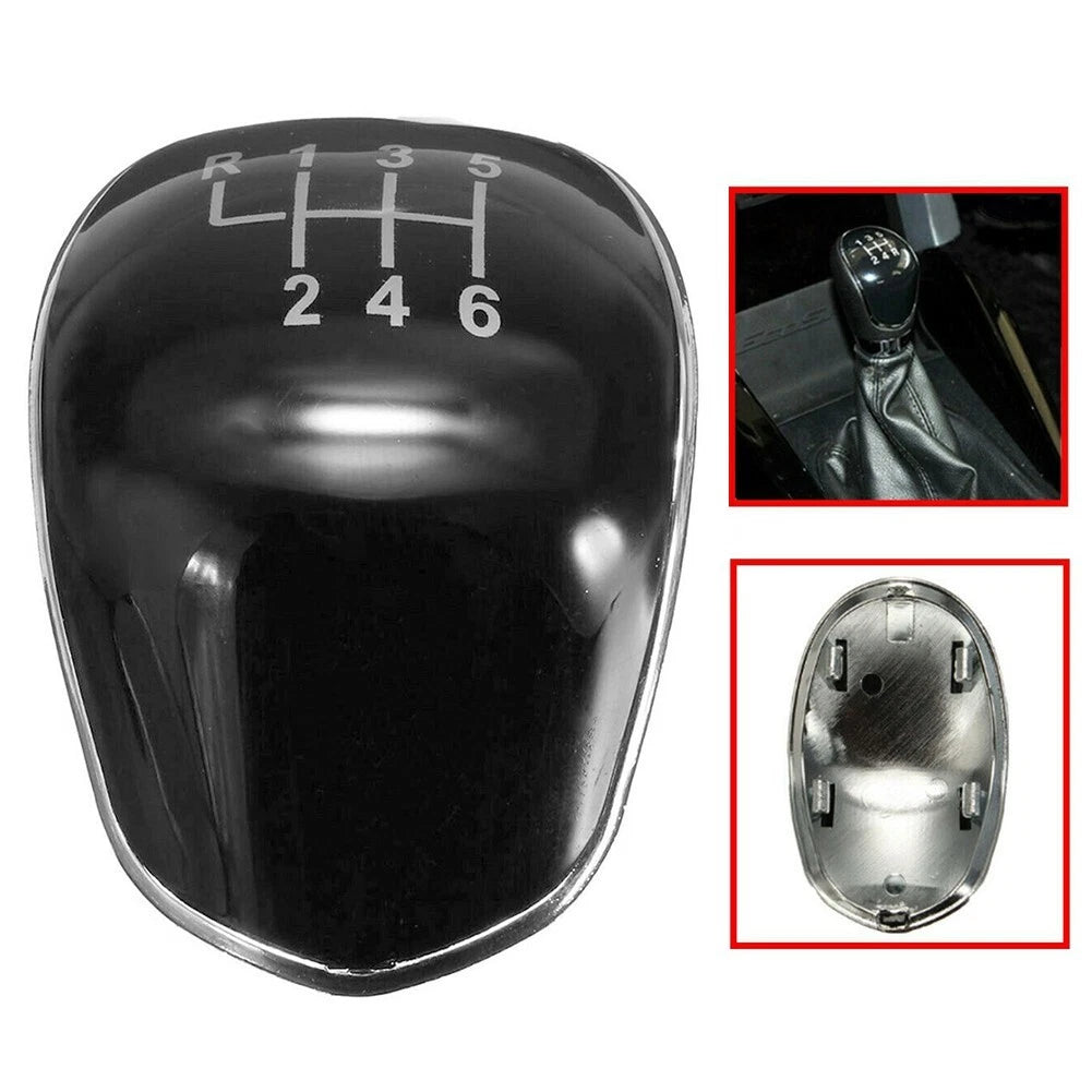 Gear Shift Knob Cap Cover Insert for Ford C-Max Fiesta (2012–2019)