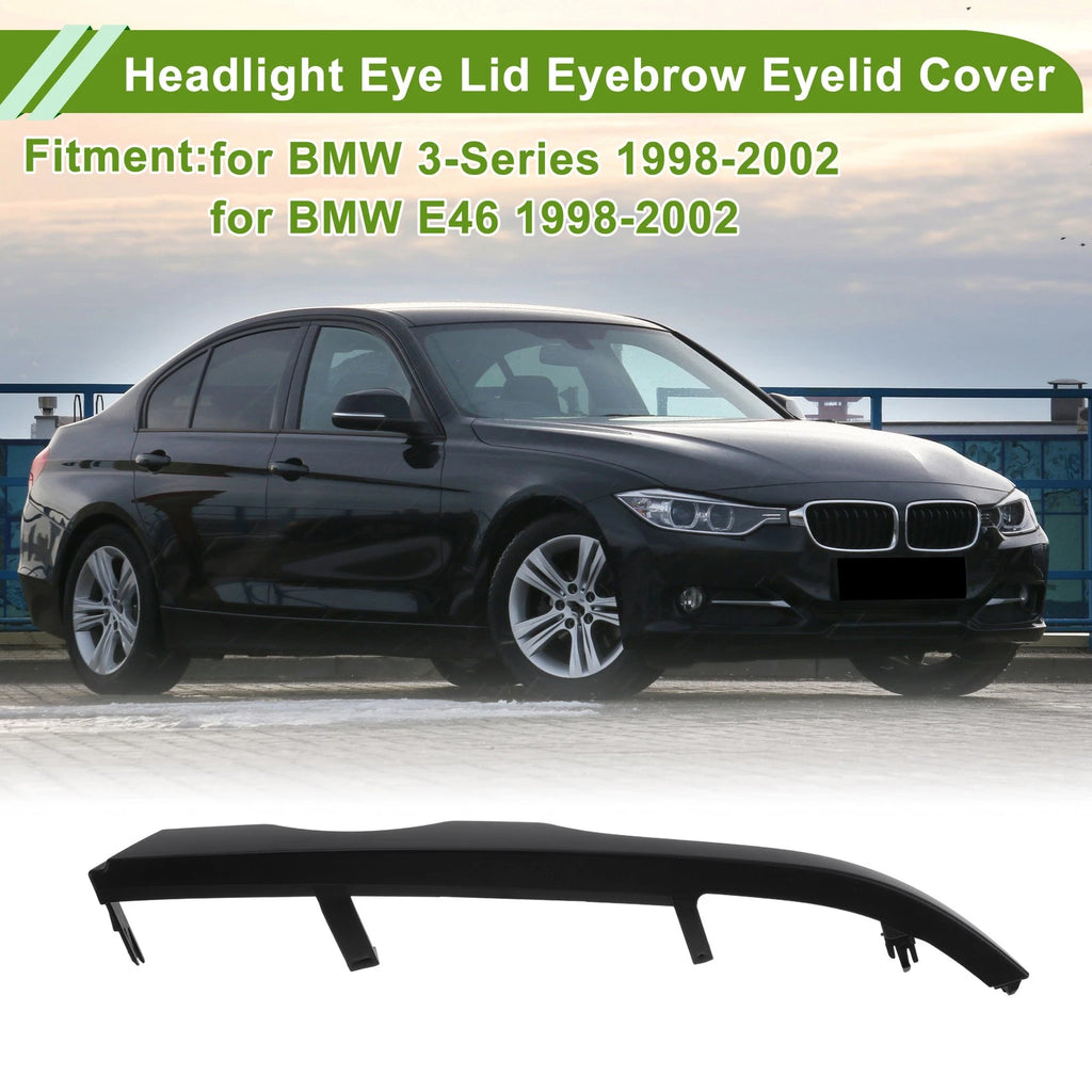 Headlight Eyebrow Cover Front Left for BMW 3-Series (2012–2018)