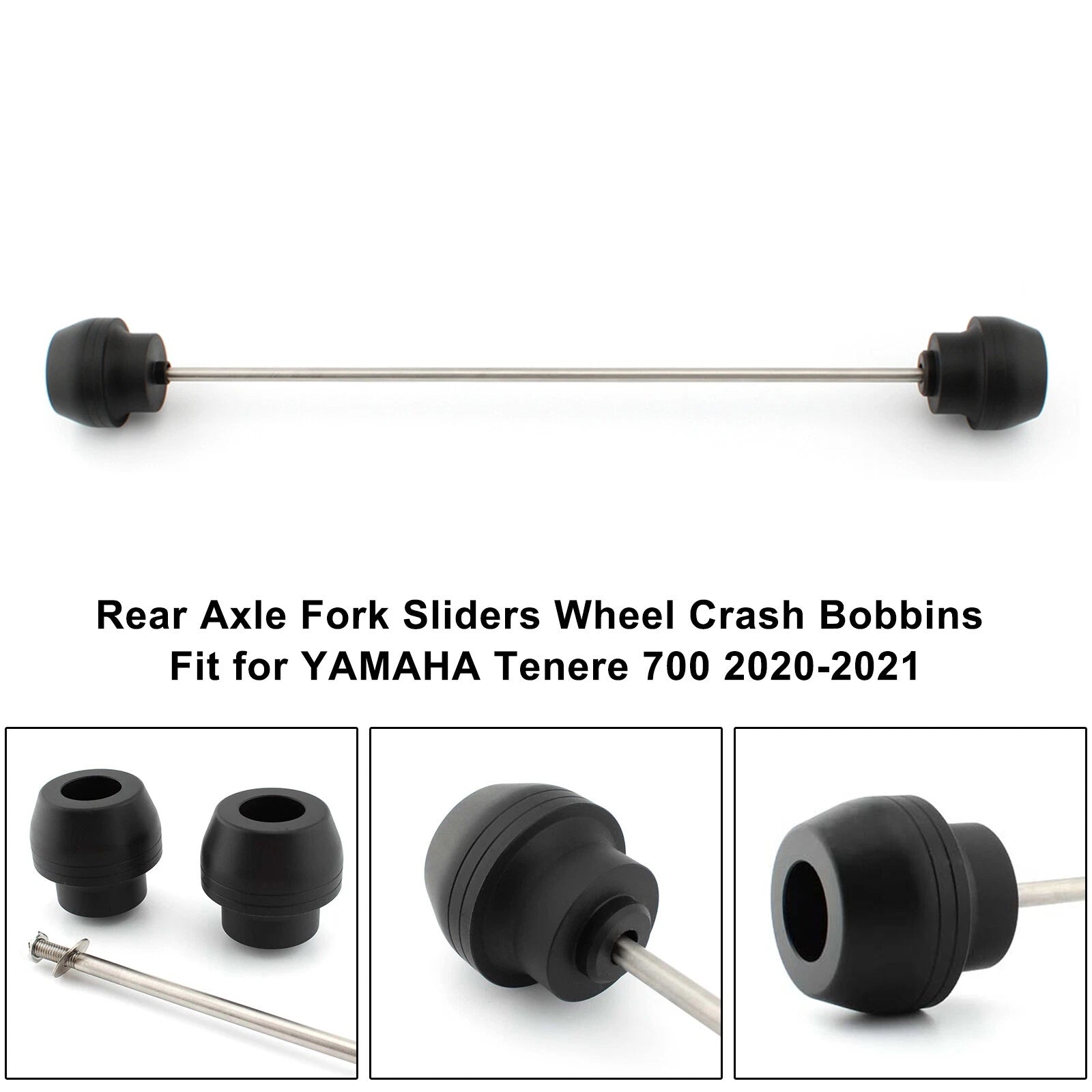 Rear Axle Fork Sliders for Yamaha Tenere 700 (2020–2021) T9