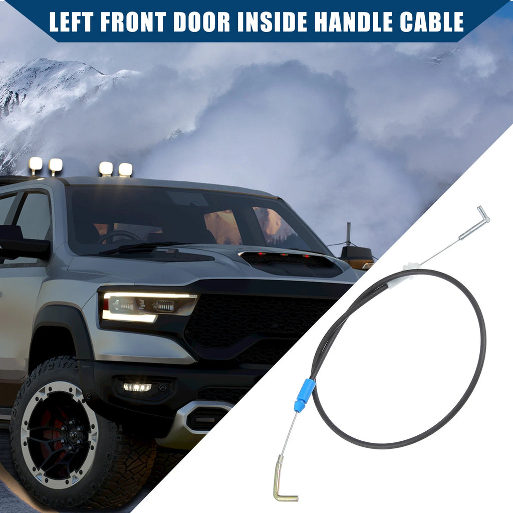 Front Driver Side Door Latch Cable for Dodge RAM 1500 2500 3500 (2019–2023)