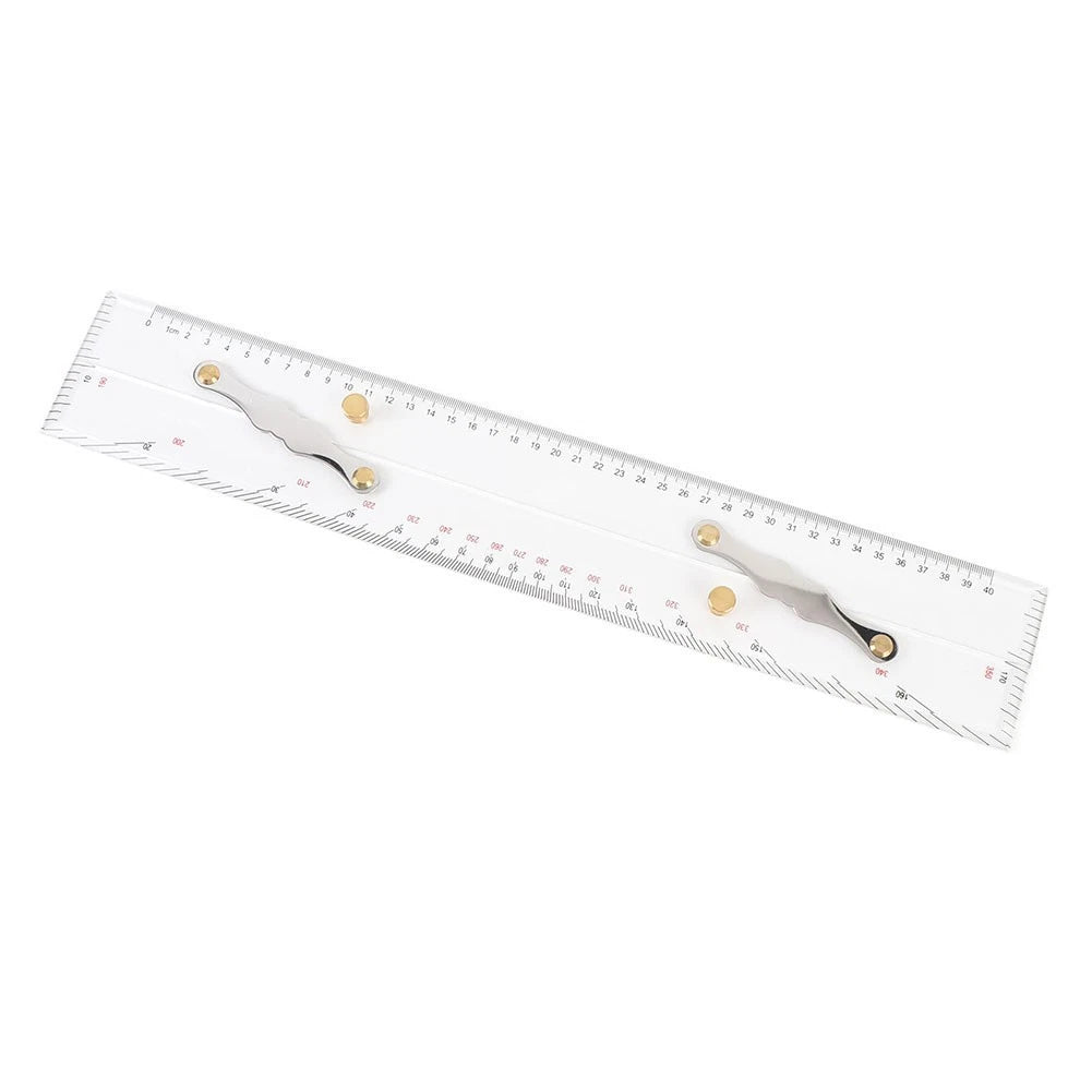 Acrylic Parallel Ruler for Marine Chart Reading and Plotting (450mm)