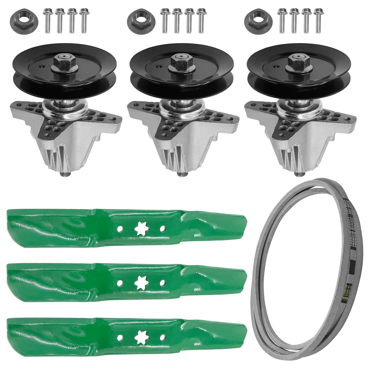 Deck Spindle Blade Kit 50 Inch for Troy-Bilt Mustang XP Z50 (2017–2020)