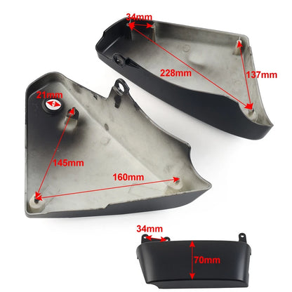 Battery Side Fairing Covers for Kawasaki Vulcan VN900 Classic Custom (2006–2020)