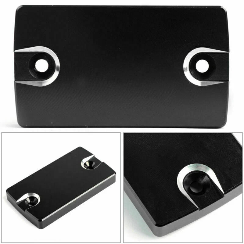 CNC Front Brake Fluid Reservoir Cap Black for Suzuki GSR250 GSR400 DL650 (2006–2017)