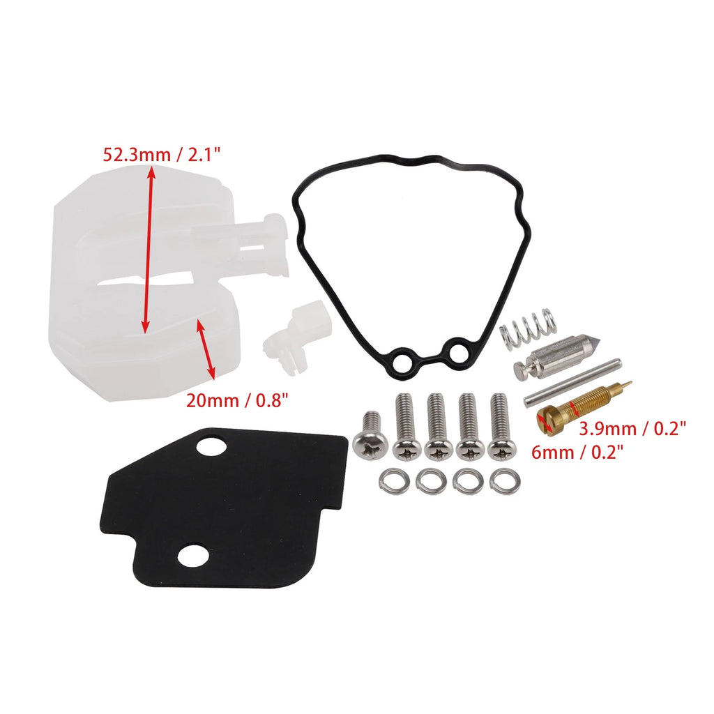 Carburetor Rebuild Kit for Yamaha 25hp 25B WHS/L (2001–2010) 61N-W0093-00