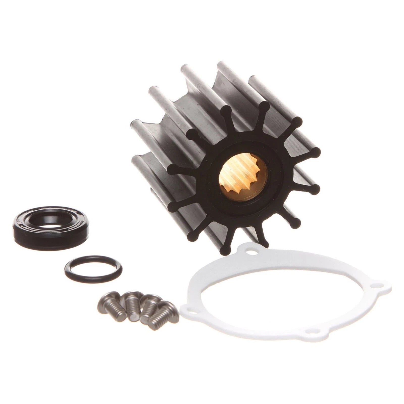 Sea Water Pump Repair & Impeller Kit for Johnson F6B-9 (09-812B-1, 10-24232-1, 18-3089)