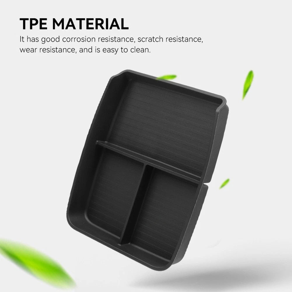 Center Console Organizer for - Tool-free Installation, Easy Clean