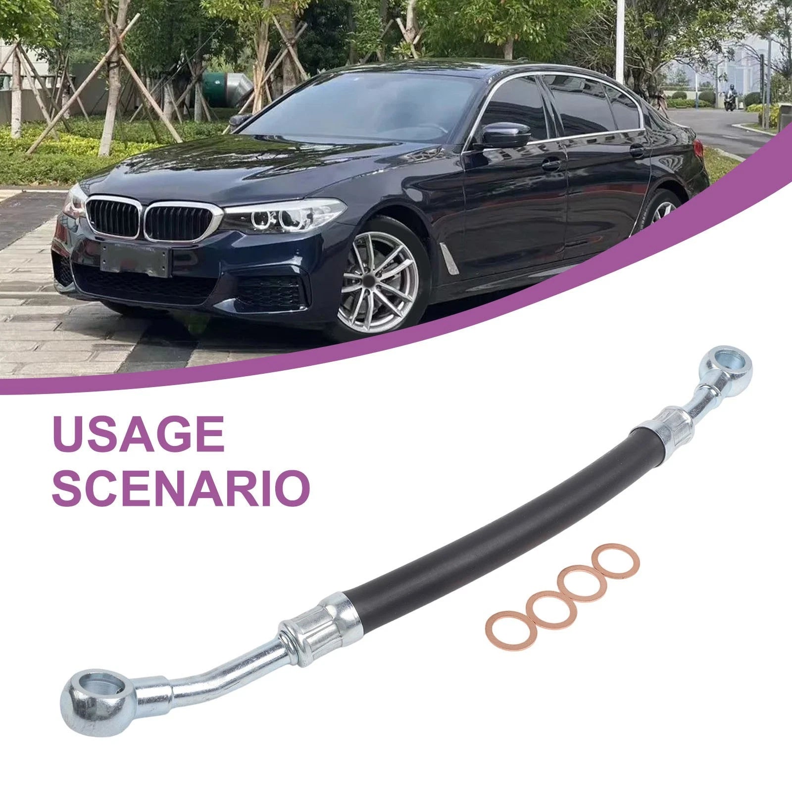 Vanos Oil Supply Line Hose for BMW E36 E46 E39 E85 E86 Z3 Z4 (1992–2006)