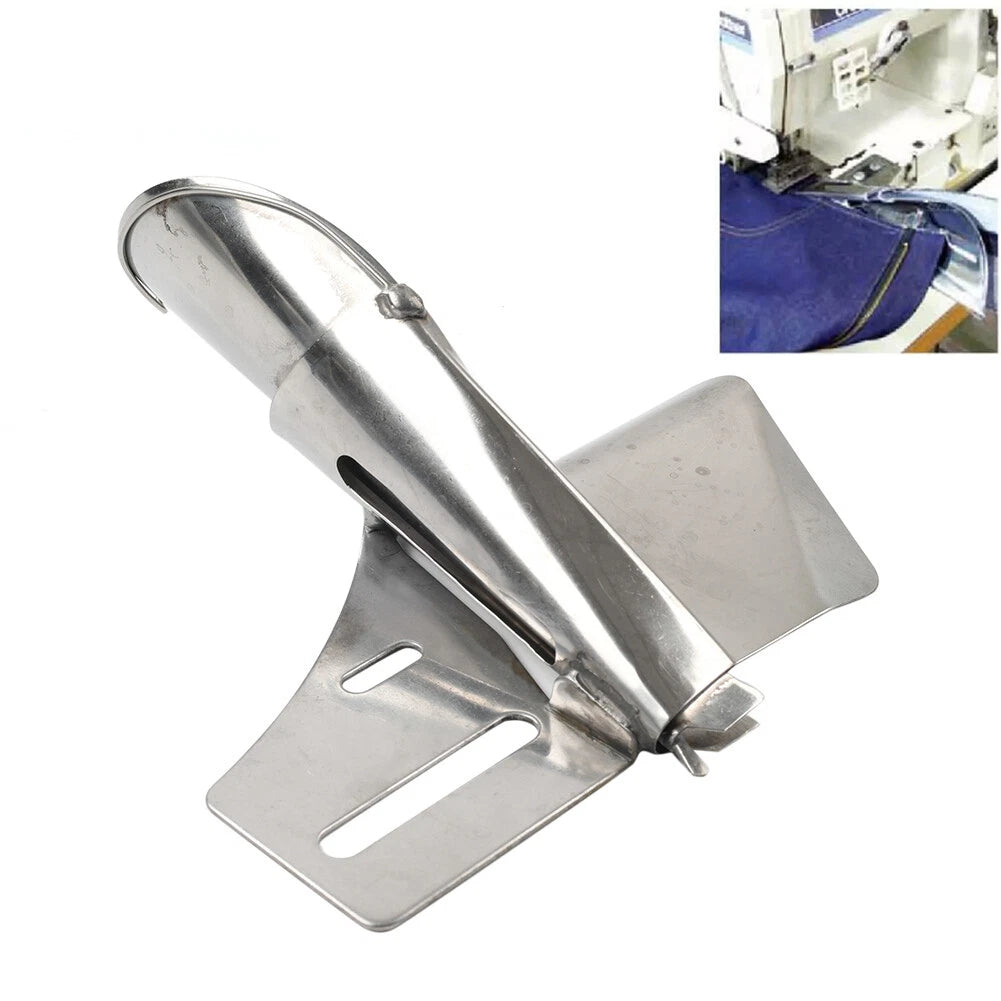 Double Fold Waist Band Folder #141/F301 For 2- 4- Needle Sewing Machine