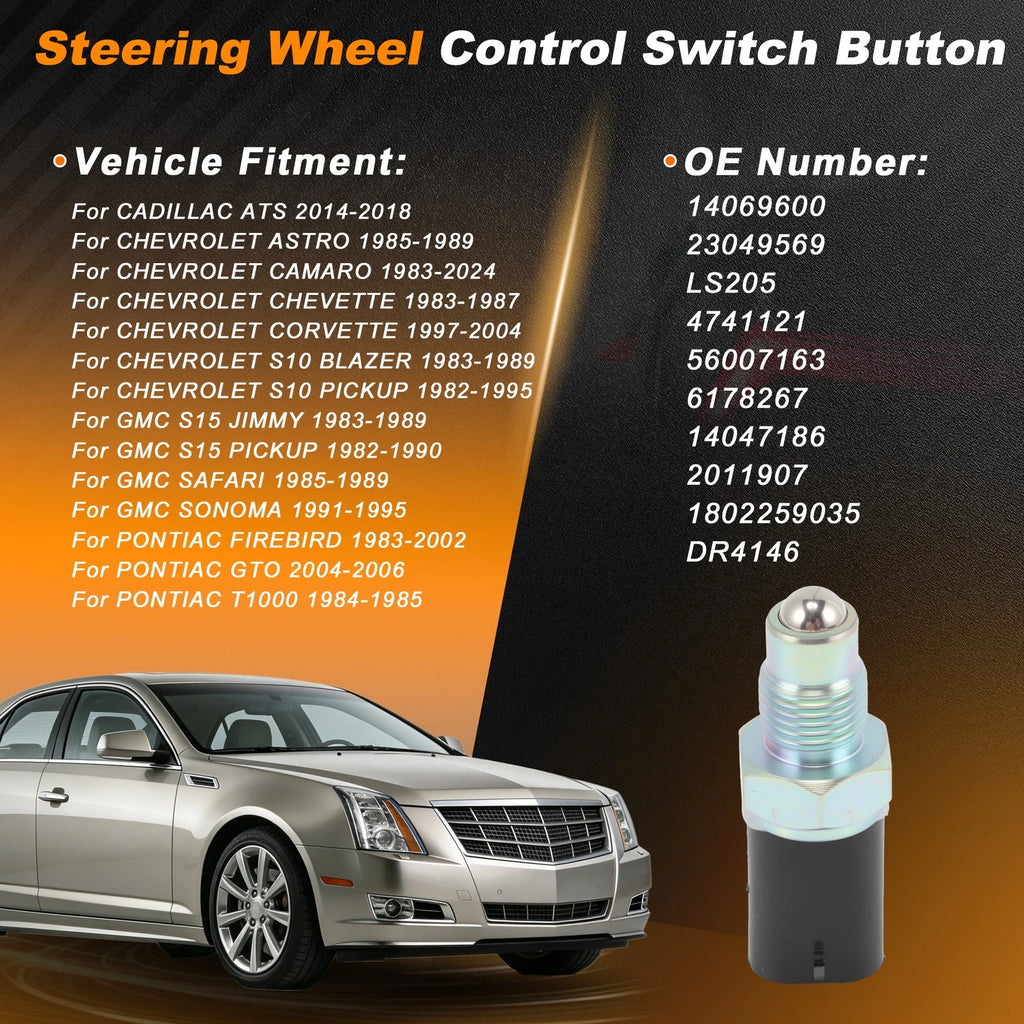 Backup Light Switch Replacement for Cadillac ATS (2014–2018)