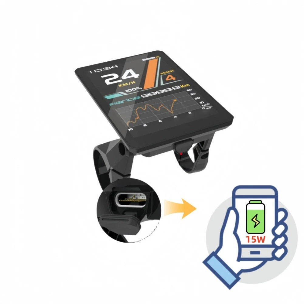 Bicycle Computer for Bafang Motors (Compatible Models)