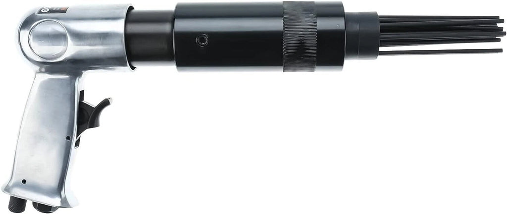 Compact Air Needle Scaler Pneumatic Tool for Rust Removal (19 Needles)