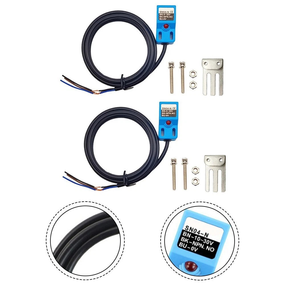 2 Sets SN04N NPN NO Sensors for Machine Tool Systems