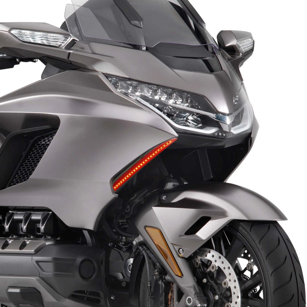 Front Upper Cowl Trim Running Lights for Honda Goldwing 1800 (2018–2026)