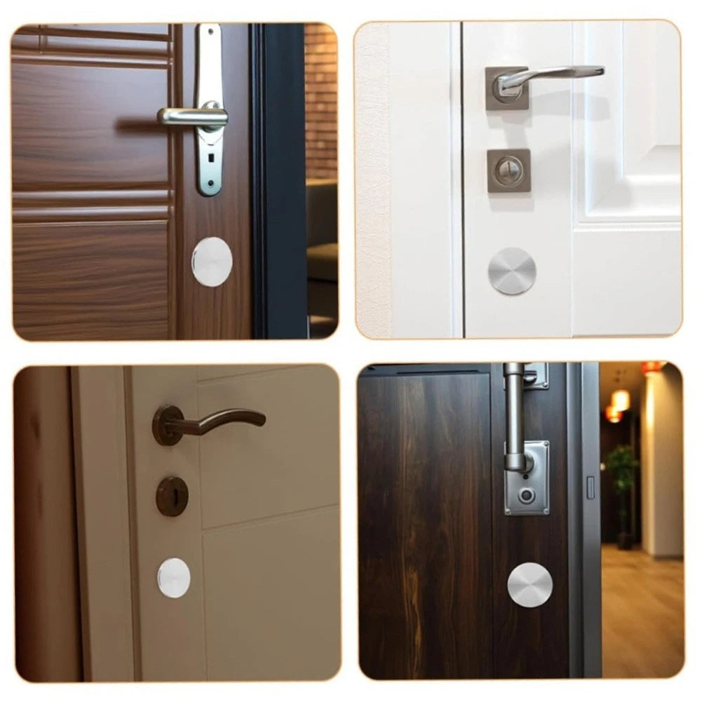 Stainless Steel Door Hole Cover Cap for Lock Protection