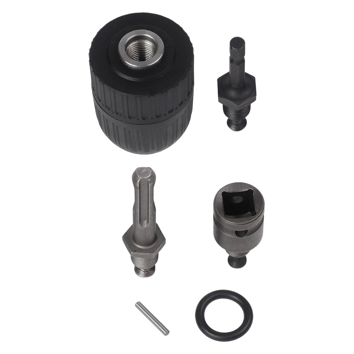 Keyless Chuck Adapter Set for Universal Use (Drill Chuck)