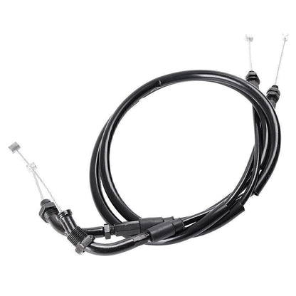 Throttle Cable Pair for Honda CBR600RR (2007–2012) - Yellow Orange Black