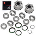 Set of 2 Front Wheel Hub Clutch Strut Bearing Seal for Polaris Sportsman 400 335 500