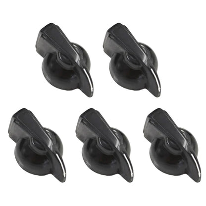 Set of 5 Bakelite Potentiometer Knobs for 6mm Shaft Hole Dia