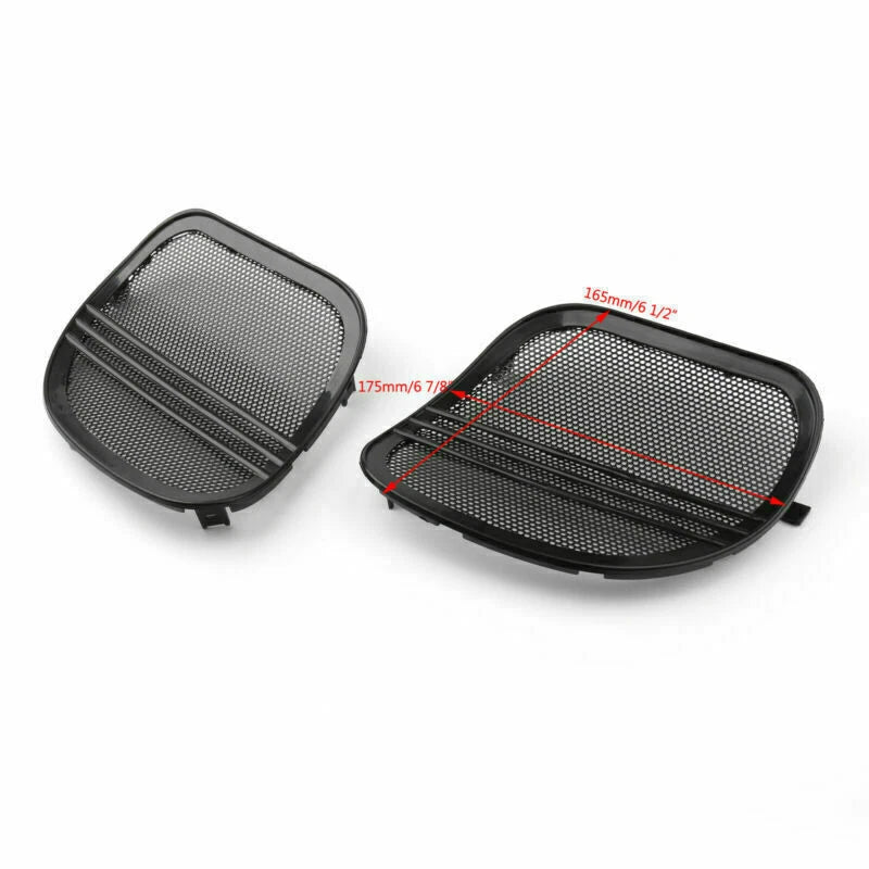 Tri-Line Speaker Cover Grills for Harley Road Glide FLTRX (2015–2018) T9