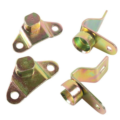 4Pcs Tailgate Hinge Kit for Chevy For Silverado For Sierra Installation Ready