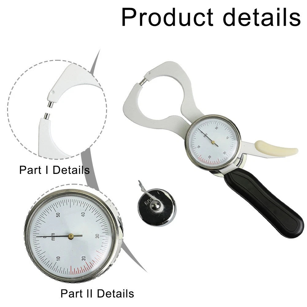 Body Fat Caliper for Accurate Skinfold Testing and BMI Measurement