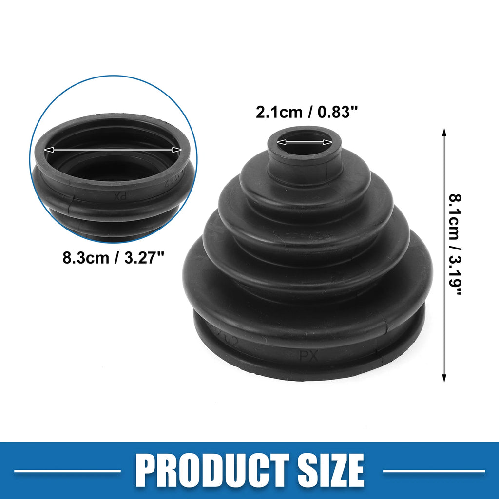 Outer CV Joint Boot Kit with Clamps for Audi Coupe (1984–1987) 321498203A