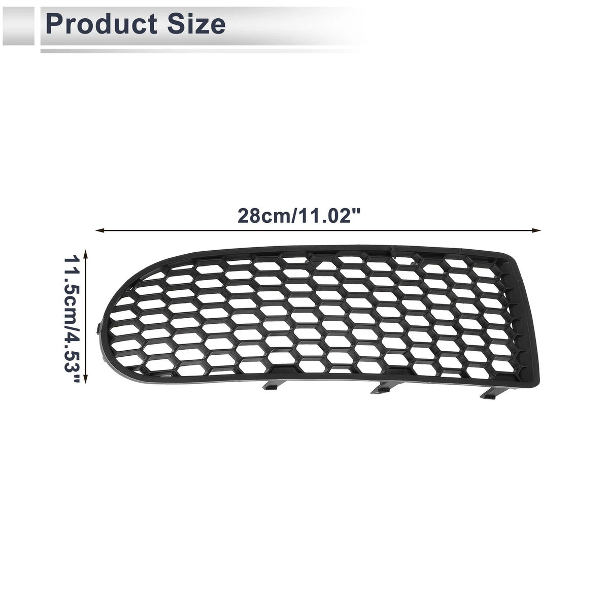 1 Pc Fog Light Grill for Volkswagen Beetle (2006–2010) No. 1C0807684A