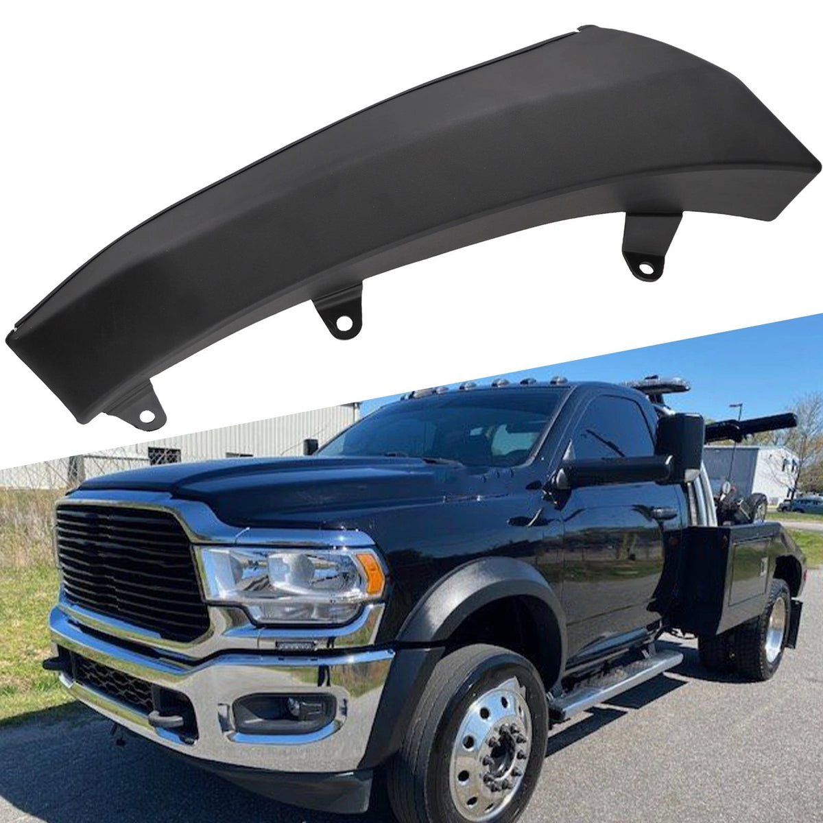 Left Driver Side Wheel Opening Flare Molding for Ram 4500 5500 (2008–2018)
