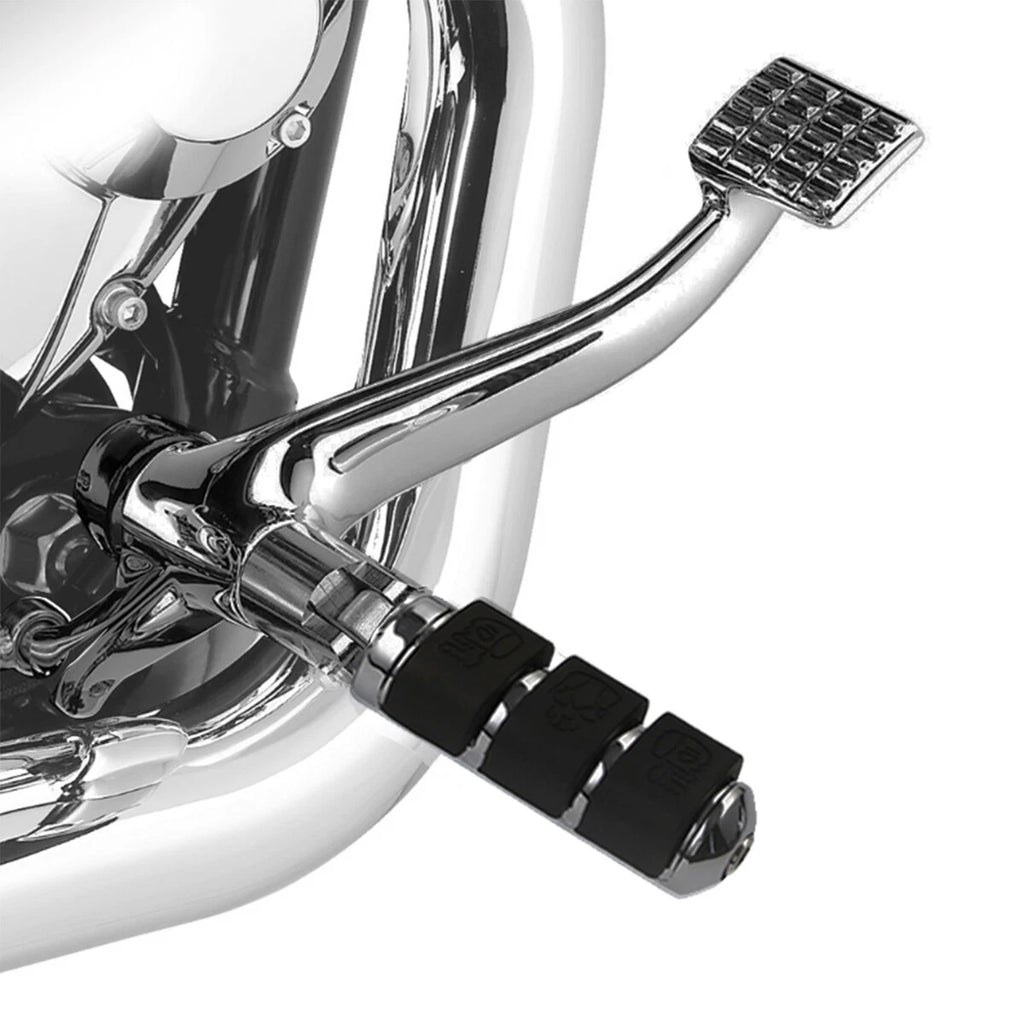 Chrome Forward Controls Kit for Harley Sportster (2014–2022)