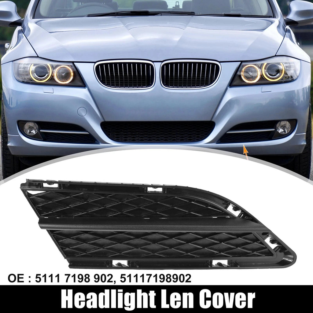 Right Car Fog Light Grille Trim for BMW 3 Series E90 (2009–2012)